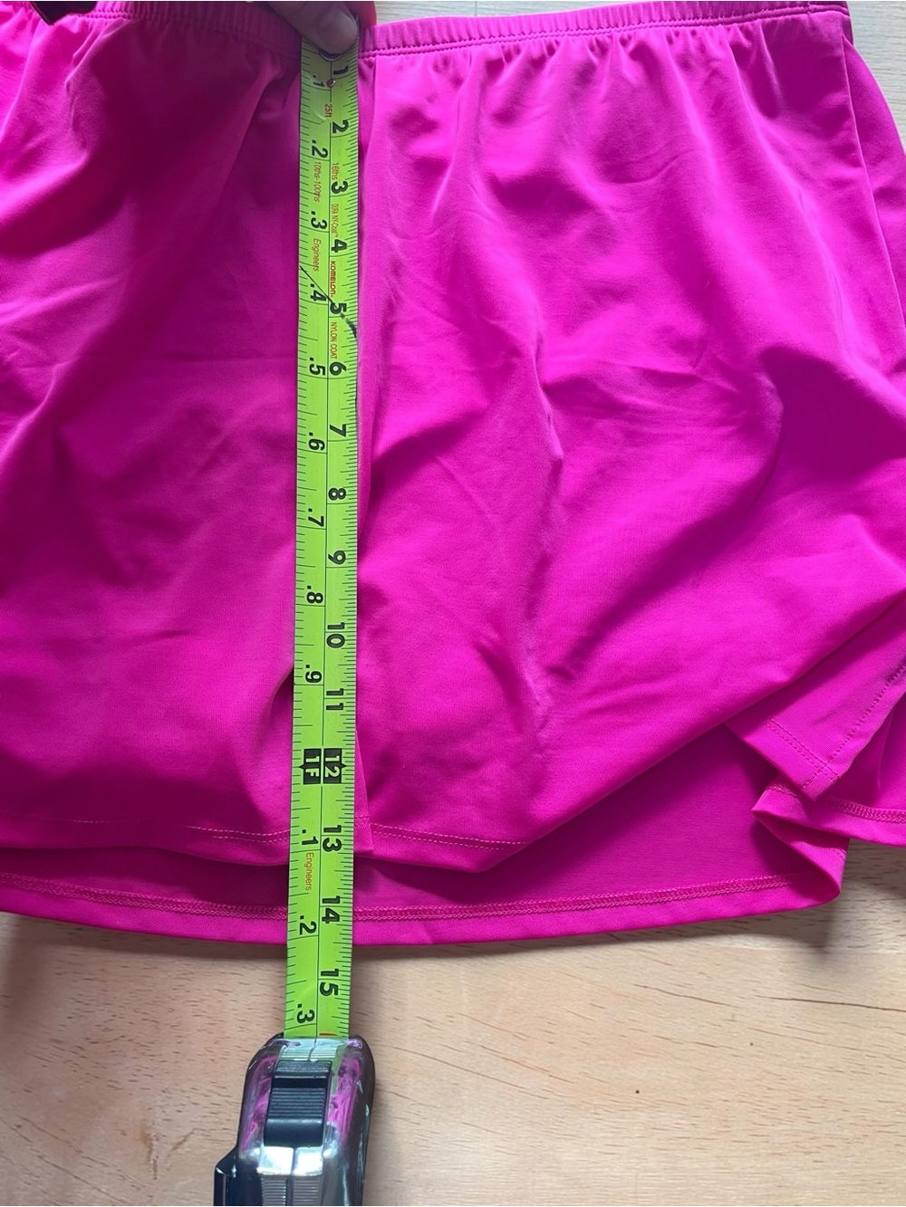 Cacique Underwire Chain-Detail Tankini Top & Skort Bottoms 42DDD/20 - Picture 10 of 15